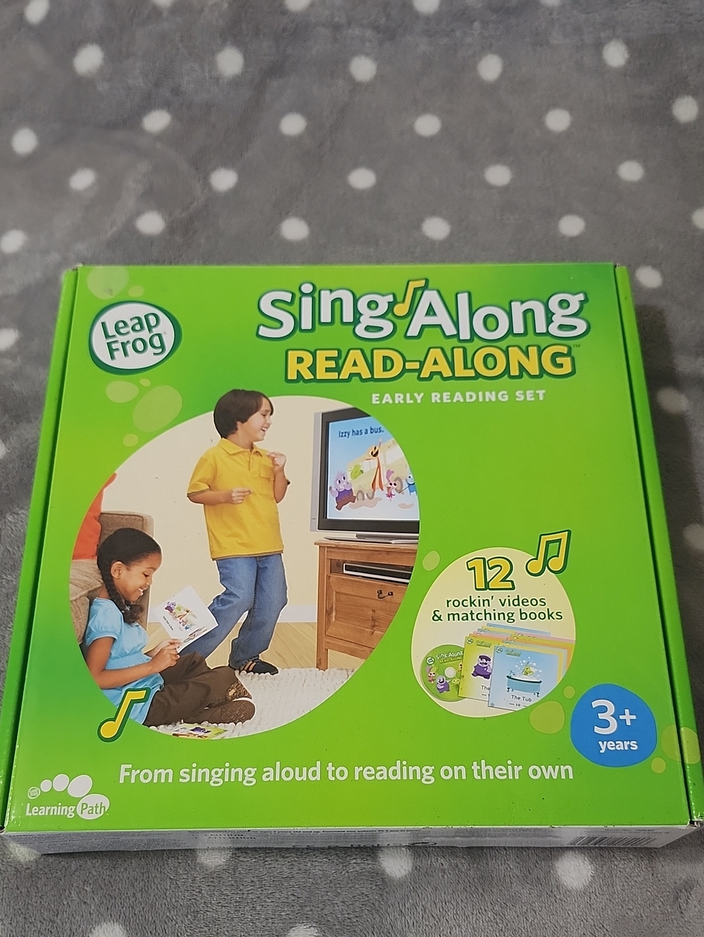 Leap Frog Sing-Along Read-Along Early Reading Kit 12 Rocking Videos And Books
